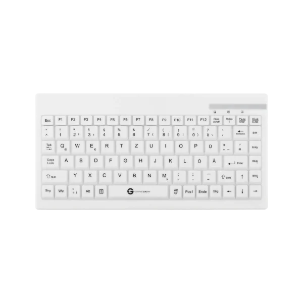 Reinraum-Tastatur GETT CleanType Easy Protect Compact